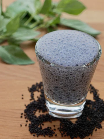 Nutriments des graines de sabja
