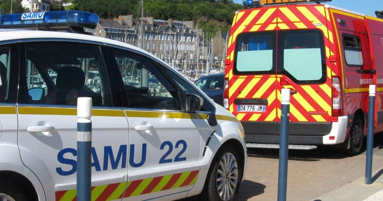 Sapeurs pomiers et Samu