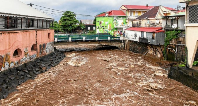 inondation a basse terre en guadeloupe apres le passage Catastrophes