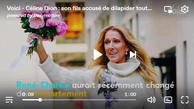 Capture decran 2024 01 29 161015 Céline Dion