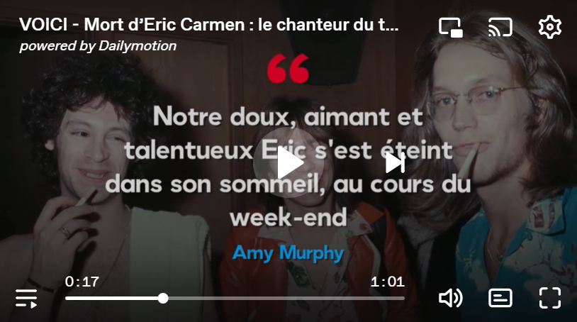 Capture decran 2024 03 19 114301 Eric Carmen