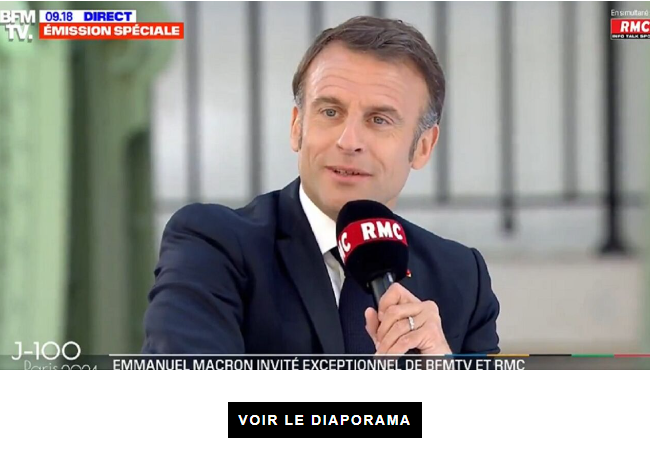 Capture decran 2024 04 15 150730 Emmanuel Macron