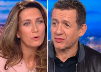 « Taisez-vous ! » : Anne-Claire Coudray perd patience face à Dany Boon en direct