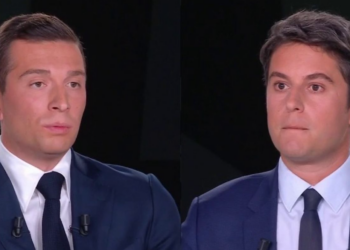 “Faites vite vos cartons !” : Jordan Bardella cinglant avec Gabriel Attal lors du débat des législatives