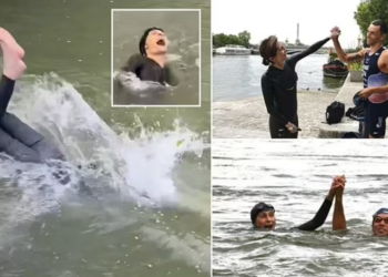 « Des boutons d’urticaire » : Amélie Oudéa-Castéra franche sur les « séquelles » de son plongeon dans la Seine