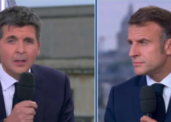 « On ne vit pas dans le même monde » : Thomas Sotto agacé par Emmanuel Macron, son recadrage en direct (ZAPTV)