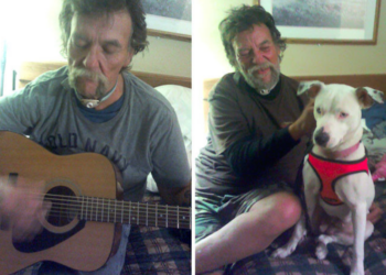 La seule chose que le sans-abri mourant voulait, c’était que les gens s’occupent de son chien !