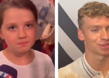 Léon Marchand généreux : après son buzz avec Apolline, il met des étoiles dans les yeux d’un adolescent en rémission d’un cancer