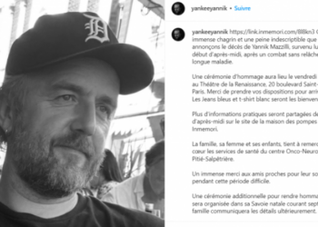 Mort de Yannik Mazzilli : Anne-Elisabeth Blateau s’effondre lors des obsèques de son frère de fiction 3 Mort de Yannik Mazzilli : Anne-Elisabeth Blateau s’effondre lors des obsèques de son frère de fiction Mort de Yannik Mazzilli : Anne-Elisabeth Blateau s’effondre lors des obsèques de son frère de fiction