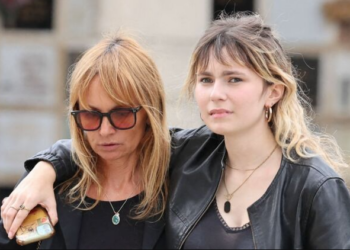 Obsèques de Patrice Laffont : Axelle Laffont et sa fille Mitty bouleversées, le clan soudé