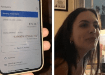 Après une soirée arrosée, elle découvre qu'elle est à découvert de... 50 milliards de dollars 16 Après une soirée arrosée, elle découvre qu'elle est à découvert de... 50 milliards de dollars Après une soirée arrosée, elle découvre qu’elle est à découvert de… 50 milliards de dollars