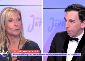 "Compliquée cette émission" : Rebecca Hampton très mal à l’aise face aux nombreuses bourdes de Jordan de Luxe 15 "Compliquée cette émission" : Rebecca Hampton très mal à l’aise face aux nombreuses bourdes de Jordan de Luxe « Compliquée cette émission » : Rebecca Hampton très mal à l’aise face aux nombreuses bourdes de Jordan de Luxe