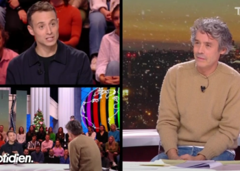 "Je suis lourd hein ?" : Yann Barthès bouscule son invité mais Hugo Clément n’est pas né de la dernière pluie 13 "Je suis lourd hein ?" : Yann Barthès bouscule son invité mais Hugo Clément n’est pas né de la dernière pluie « Je suis lourd hein ? » : Yann Barthès bouscule son invité mais Hugo Clément n’est pas né de la dernière pluie