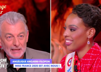 "Y’a eu un petit coup de Thermomix là…" : Miss France 2025 remet Gilles Verdez à sa place en direct 11 "Y’a eu un petit coup de Thermomix là…" : Miss France 2025 remet Gilles Verdez à sa place en direct « Y’a eu un petit coup de Thermomix là… » : Miss France 2025 remet Gilles Verdez à sa place en direct