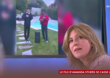 Amanda Sthers inquiète pour Léon, le fils qu’elle a eue avec Patrick Bruel ? Cette « ombre très forte » qui lui plane au-dessus