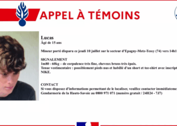 Disparition inquiétante d’un adolescent de 15 ans : pieds nus, Lucas s’est volatilisé jeudi après-midi et n’a donné aucune nouvelle