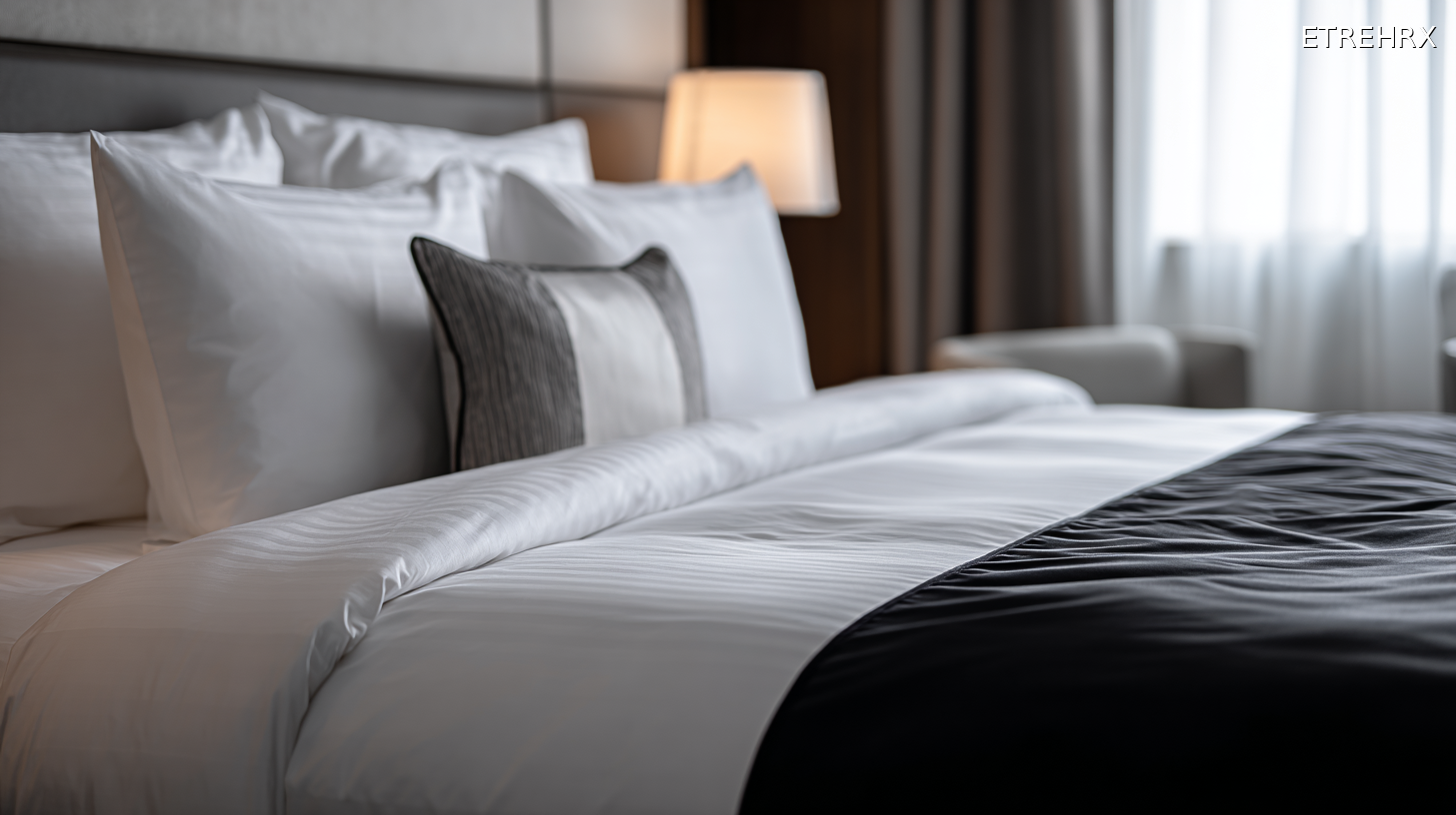La véritable raison pour laquelle les hôtels placent ce tissu au pied de votre lit 3 La véritable raison pour laquelle les hôtels placent ce tissu au pied de votre lit Image d'illustration © ETREHEUREUX