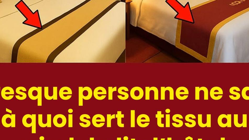 La véritable raison pour laquelle les hôtels placent ce tissu au pied de votre lit 7 La véritable raison pour laquelle les hôtels placent ce tissu au pied de votre lit 7d836d18 e7da 476c a5e5 b73b63735238 maison