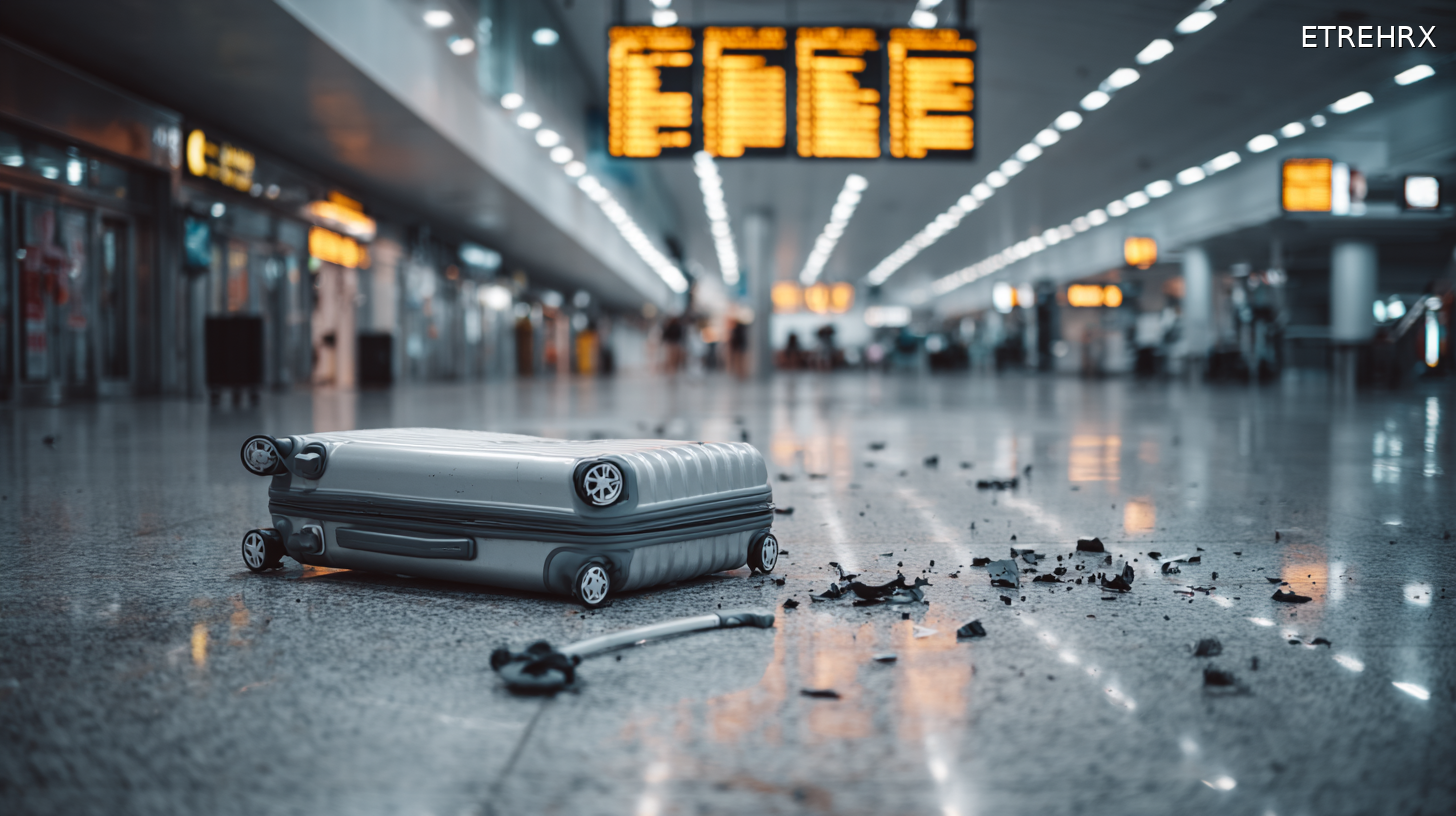 Plutôt que payer 70€ à Ryanair, il arrache les roulettes de sa valise : "Elle m'aurait coûté plus cher que le vol" 2 Plutôt que payer 70€ à Ryanair, il arrache les roulettes de sa valise : "Elle m'aurait coûté plus cher que le vol" Image d'illustration © ETREHEUREUX