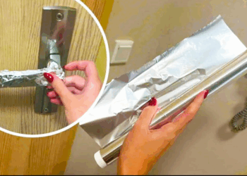Papier aluminium sur la poignée : l’astuce simple que beaucoup ignorent pour protéger la maison 9 Papier aluminium sur la poignée : l’astuce simple que beaucoup ignorent pour protéger la maison Papier aluminium sur la poignée : l’astuce simple que beaucoup ignorent pour protéger la maison