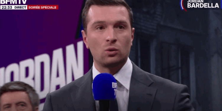 Jordan Bardella accusé en direct, carton historique sur BFMTV 1 Jordan Bardella accusé en direct, carton historique sur BFMTV Capture decran 2025 12 16 152122