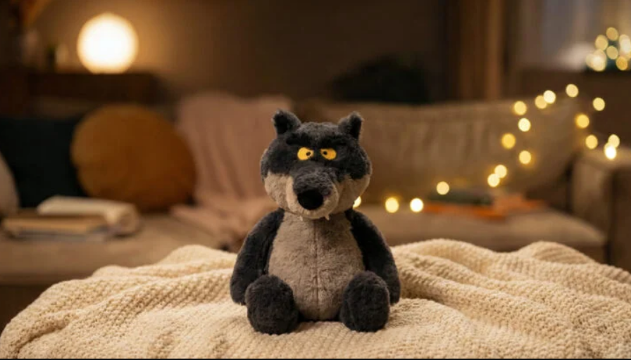 Les psys sont formels : tous les adultes qui craquent pour la peluche loup d’Intermarché ont ces 3 traits de caractère en commun