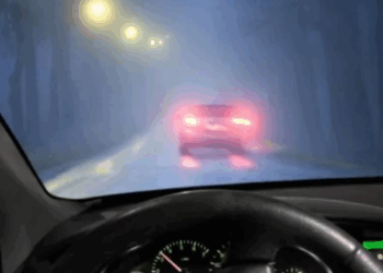 Une lourde amende pour les conducteurs qui allument leurs feux antibrouillard trop tôt sur la route