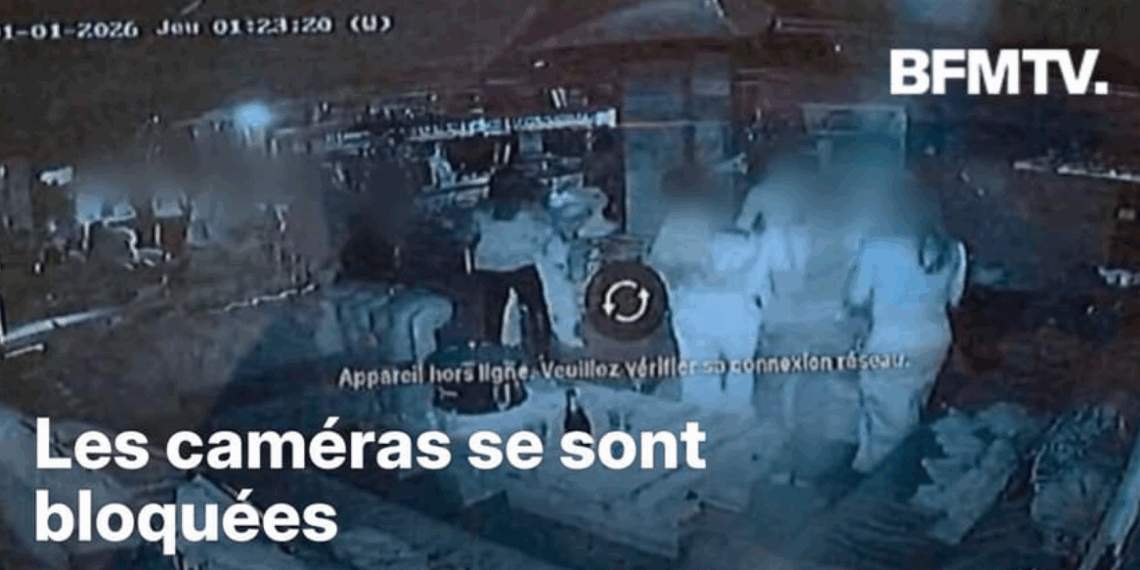 Les dernières images des caméras de vidéo-surveillance avant l&rsquo;incendie de Crans-Montana