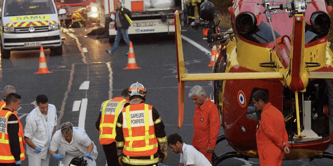 Deux jeunes à moto-cross perd la vie à cause d&rsquo;un tracteur de chantier à Villefranche-sur-Saône