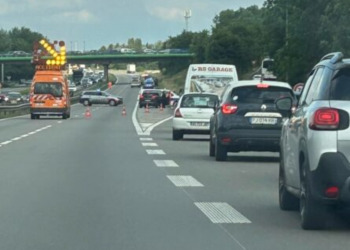 Une conductrice roulant à contre-sens sur l&rsquo;A22 perd la vie après un refus d&rsquo;obtempérer, quatre personnes blessées