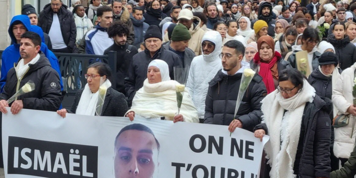 Justice pour Ismaël : une centaine de personnes rassemblée en mémoire au jeune homme de 20 ans