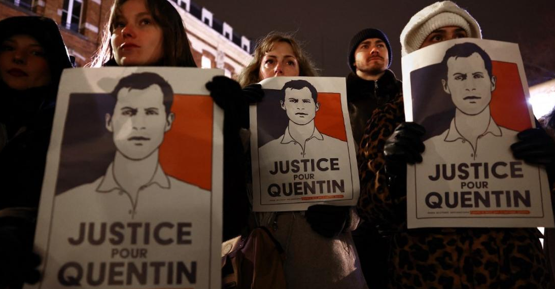 Décès de Quentin Deranque: trois premiers suspects mis en examen dont l&rsquo;assistant parlementaire de Raphaël Arnault