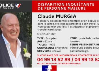 Disparition inquiétante : la police lance un appel à témoins pour retrouver un sexagénaire montpelliérain
