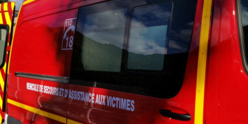 Millau : une voiture sur le toit après une collision dans la côte de la Cavalerie