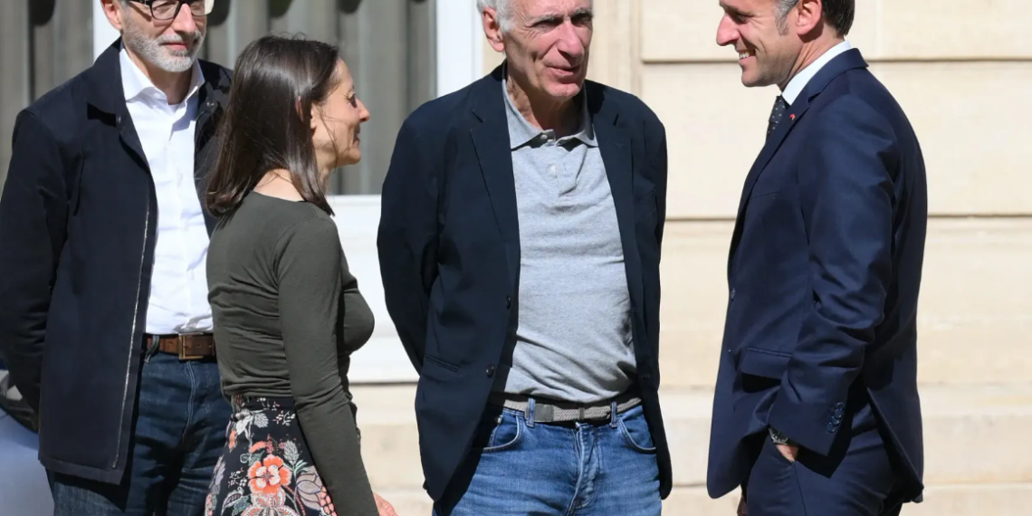 De retour en France, Cécile Kohler et Jacques Paris ont été reçus à l’Élysée par Emmanuel Macron