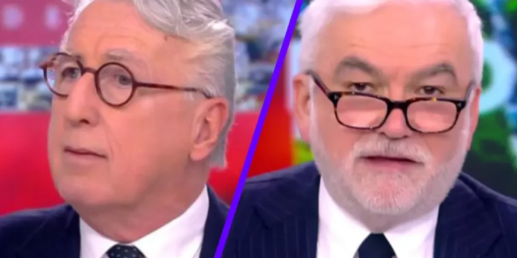 « Parlez-moi gentiment ! » : vif accrochage entre Pascal Praud et Vincent Hervouët sur CNews 1 « Parlez-moi gentiment ! » : vif accrochage entre Pascal Praud et Vincent Hervouët sur CNews Capture decran 2026 04 08 195748