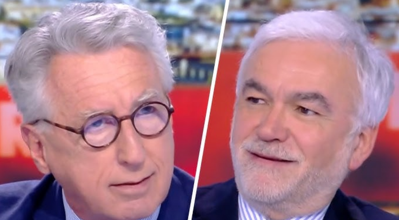 « Parlez-moi gentiment ! » : vif accrochage entre Pascal Praud et Vincent Hervouët sur CNews 2 « Parlez-moi gentiment ! » : vif accrochage entre Pascal Praud et Vincent Hervouët sur CNews Capture decran 2026 04 08 195804