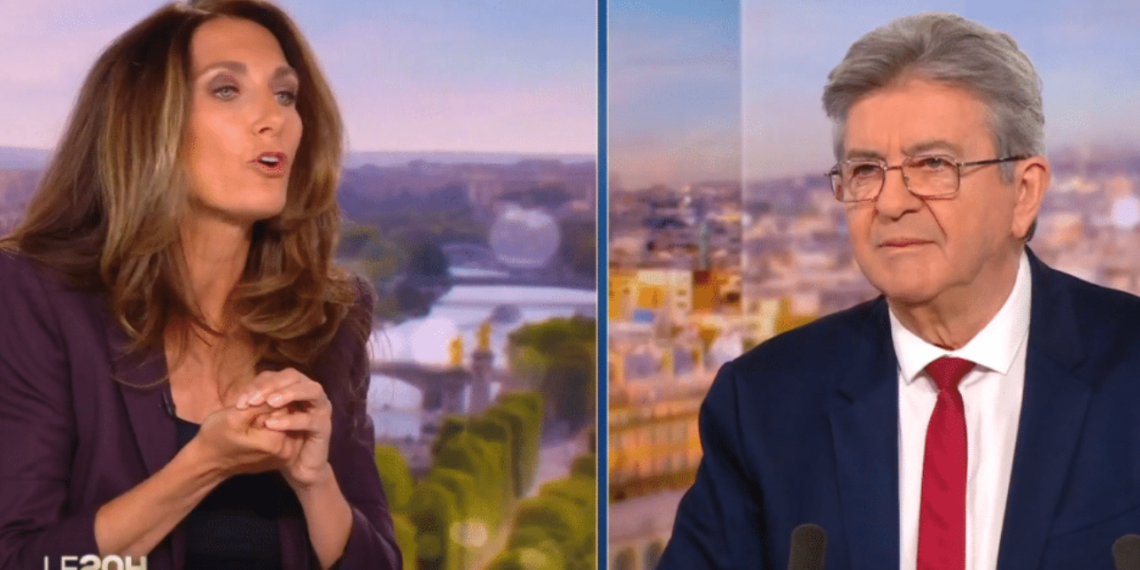 Jean-Luc Mélenchon trop âgé pour faire de la politique ? Anne-Claire Coudray attaque en plein JT sur TF1