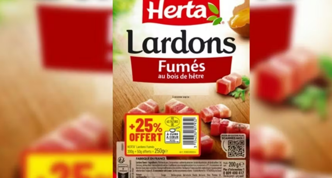 Salmonelle : ces lardons Herta vendus dans toute la France ne doivent plus être consommés