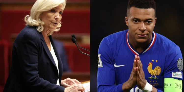 "Quand il dit qu'on ne va pas gagner les élections, ça me rassure": Marine Le Pen répond à son tour à Kylian Mbappé 1 "Quand il dit qu'on ne va pas gagner les élections, ça me rassure": Marine Le Pen répond à son tour à Kylian Mbappé Capture decran 2026 05 13 152745