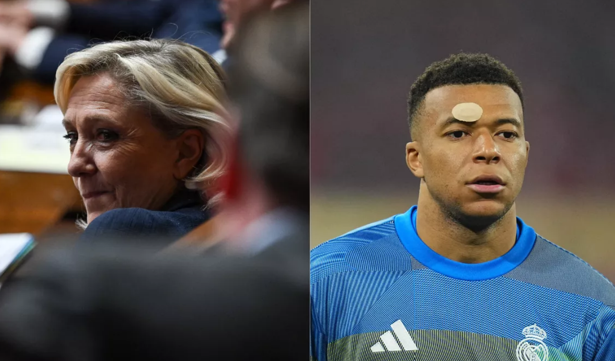 "Quand il dit qu'on ne va pas gagner les élections, ça me rassure": Marine Le Pen répond à son tour à Kylian Mbappé 2 "Quand il dit qu'on ne va pas gagner les élections, ça me rassure": Marine Le Pen répond à son tour à Kylian Mbappé Capture decran 2026 05 13 152748