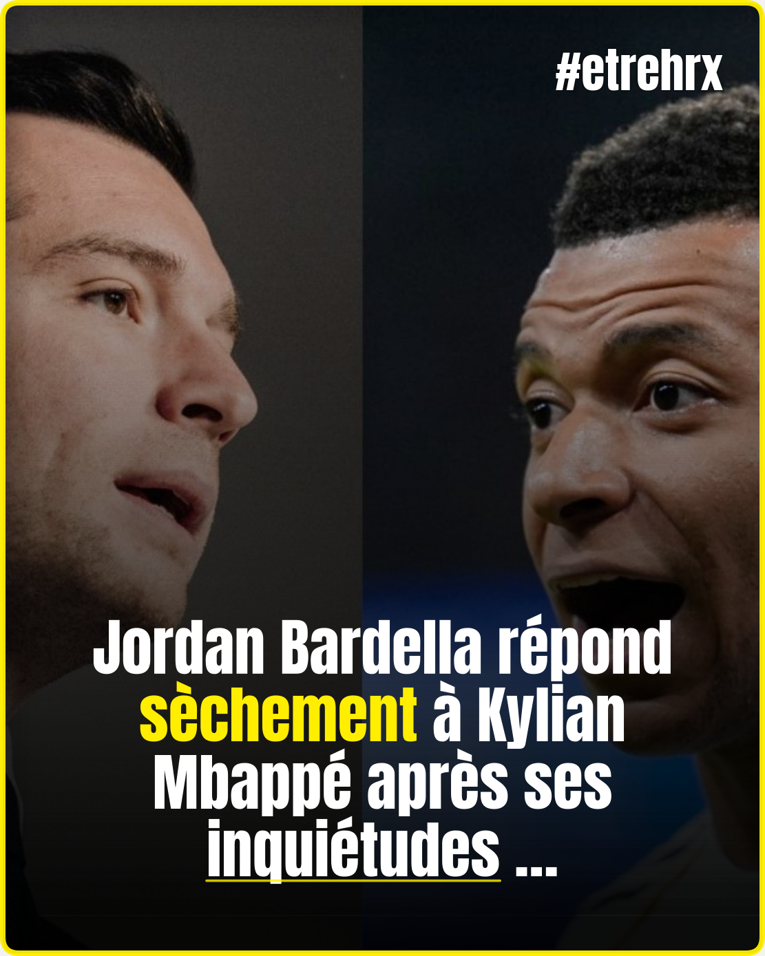 Le tacle de Bardella à Mbappé déclenche déjà une vague de réactions…