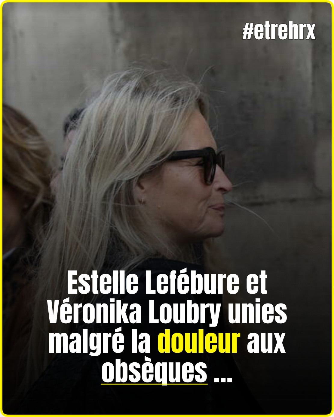 Le sourire malgré la peine, une scène émouvante lors des obsèques de Constance…