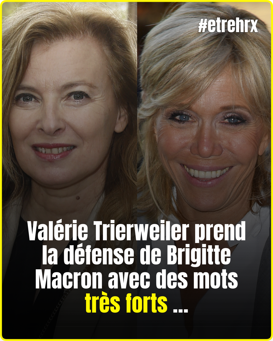 Valérie Trierweiler sort du silence pour soutenir Brigitte Macron…