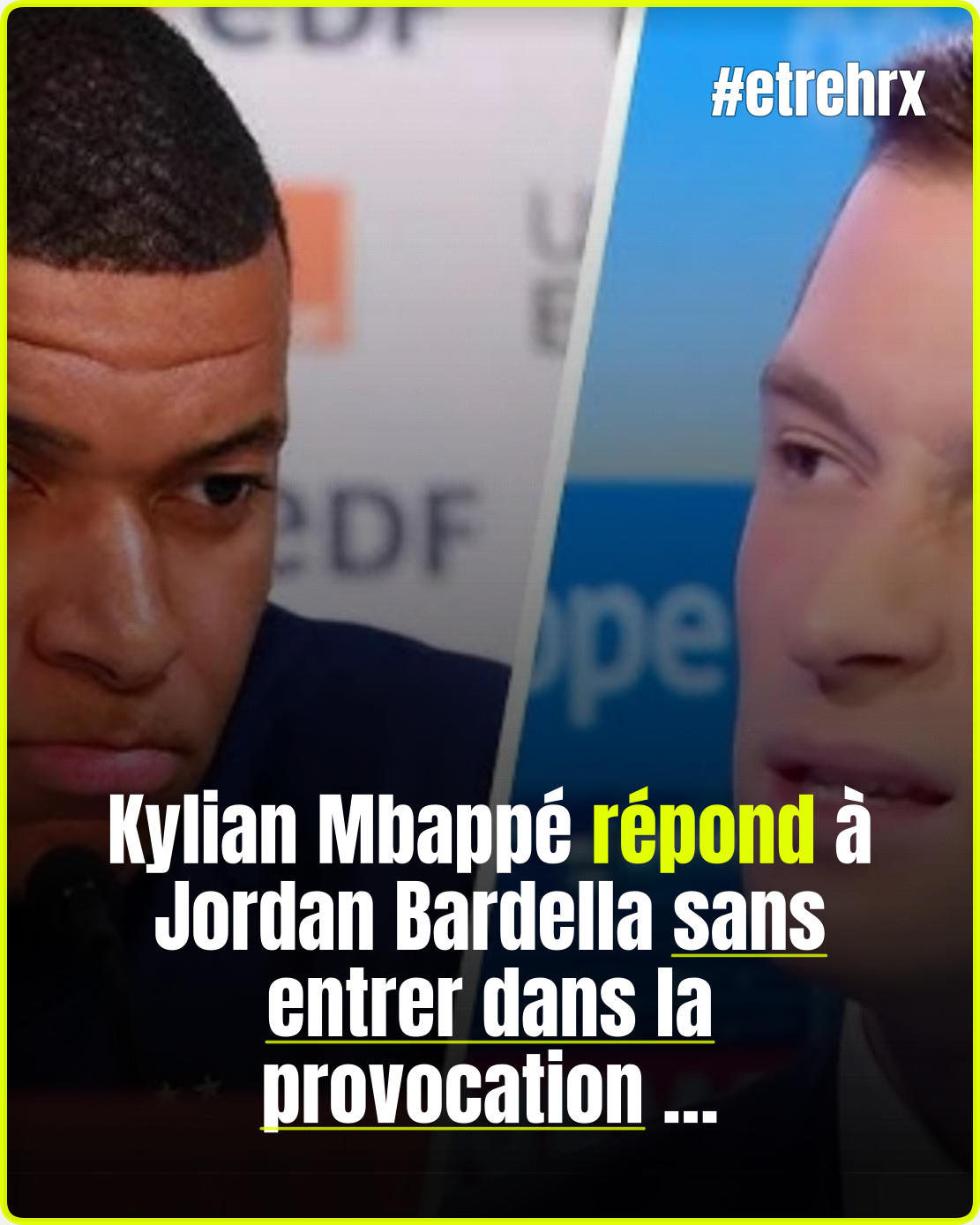 « On va essayer » : la réponse de Mbappé à Bardella intrigue déjà…