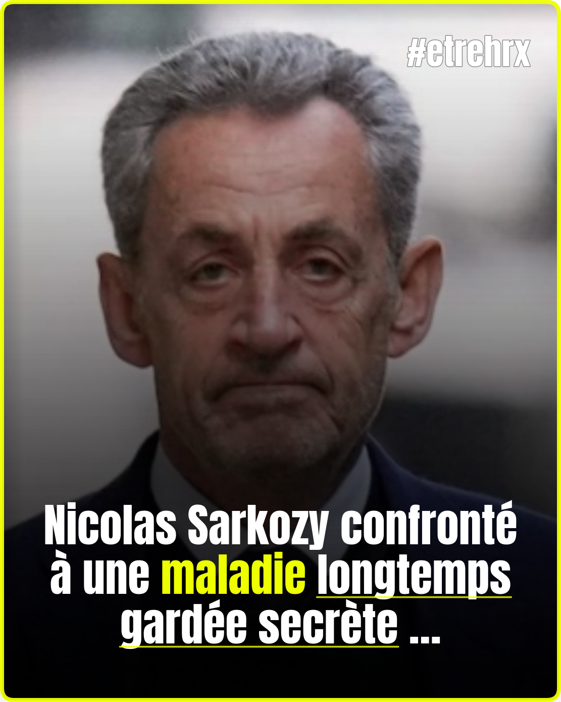 « Très douloureux… » les révélations sur la santé de Sarkozy inquiètent…