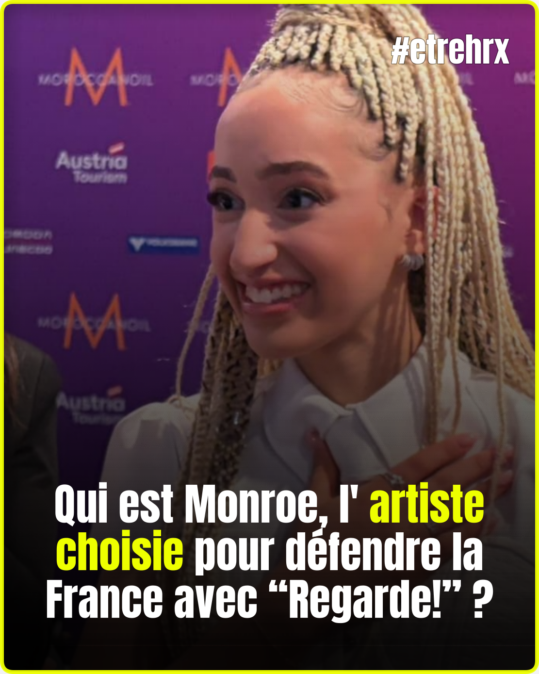 Eurovision 2026 : la mystérieuse Monroe intrigue déjà les fans français…