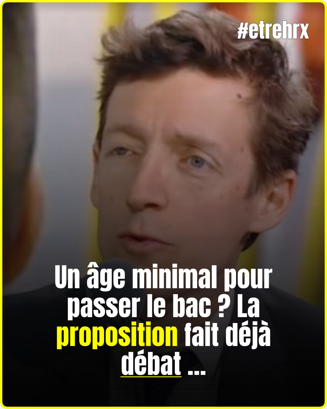 Le ministre de l’Éducation veut changer les règles du baccalauréat…