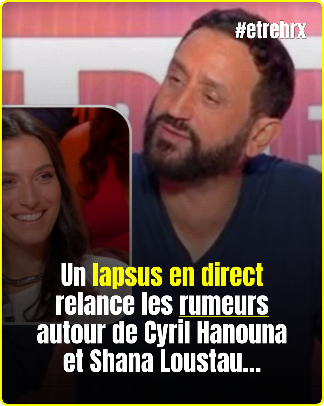 Gros couac à l’antenne, la relation entre Hanouna et Shana intrigue encore plus…