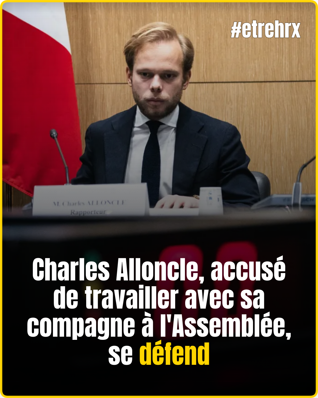 Accusé de travailler avec sa compagne à l’Assemblée, Charles Alloncle répond…
